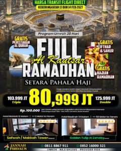 umroh full ramadhan 2027 alkautsar umroh haji travel